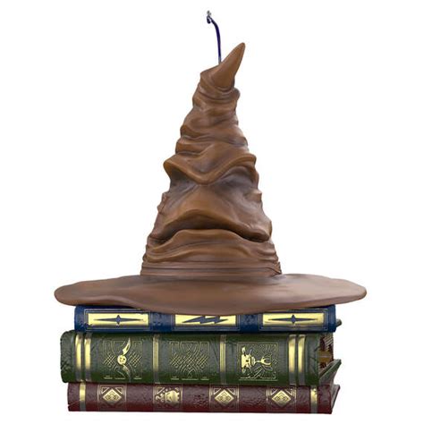 Harry Potter™ Sorting Hat™ Ornament With Sound And Motion Keepsake Ornaments Hallmark