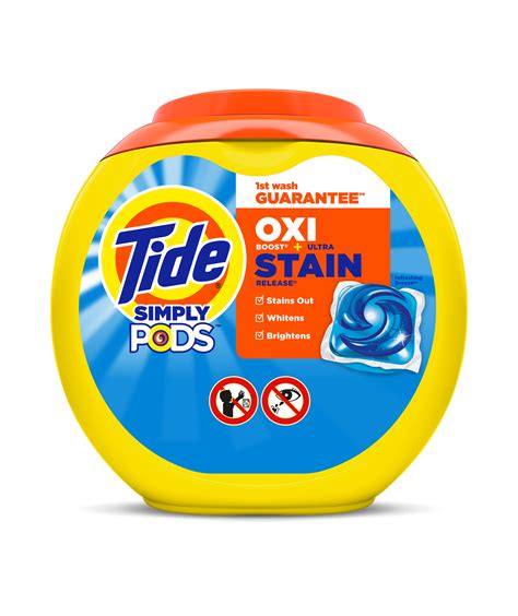 Tide Simply PODS Plus Oxi Boost + Ultra Stain Release Refreshing Breeze ...