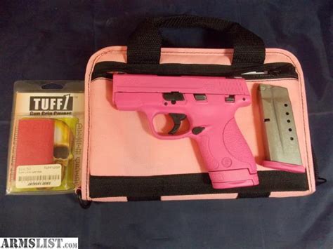 Armslist For Sale Custom Coated Hot Pink Smith And Wesson Mandp Shield