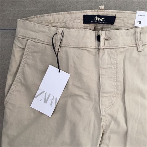 Zara Pants Skinny Fit Zara Man Pants Dnwr Poshmark