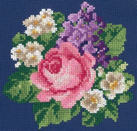 Sudberry House - Machine Cross Stitch Embroidery | Cross stitch flowers ...