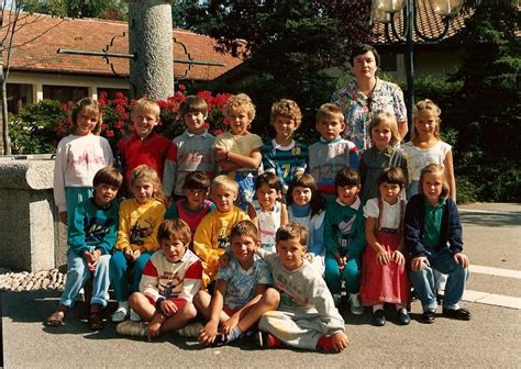 Photo De Classe Classe 1987 1988 De 1987 Ecole Du Chef Lieu Megevette