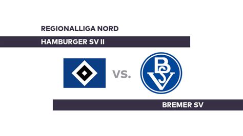 Hamburger SV II Bremer SV Hamburg Bezwingt Bremer SV Regionalliga