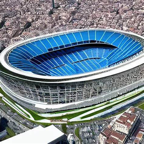 Napoli New Stadium Stable Diffusion