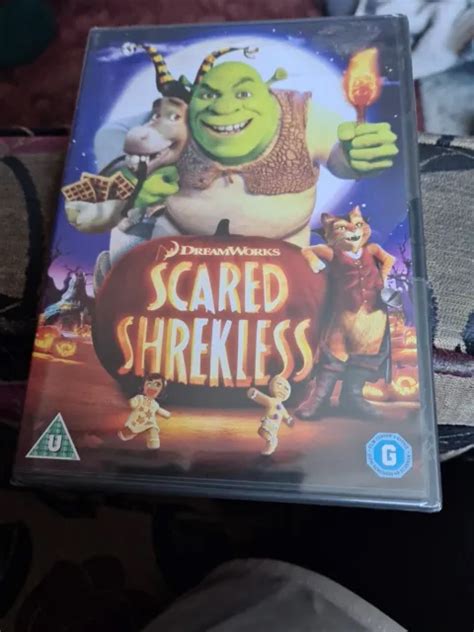 SHREK 1 2 3 4 Scared Shrekless Shriek The Halls Bundle Dvd Joblot