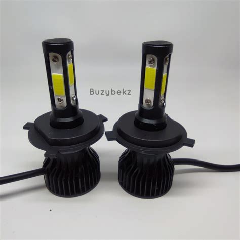 Jual BZL LAMPU LED MOBIL 4 SISI H4 H11 H8 H9 H16 HIR2 HB3 HB4 H7