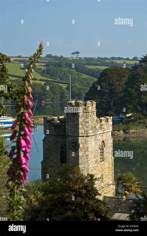 St Just In Roseland Church Cornwall England Stock Photo Alamy