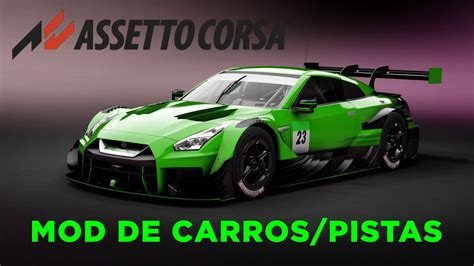 COMO INSTALAR MOD DE CARRO PISTA ASSETTO CORSA YouTube