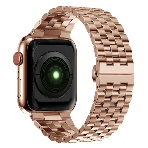 Kj P Business Apple Watch Se Mm Metal Reim Rosegull Online