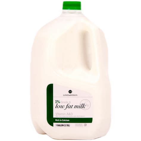 L B Classic 1 Low Fat Milk Lunds Byerlys