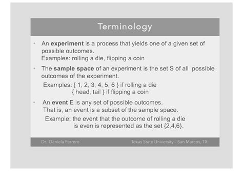 Dm Probability Discrete Math Practice Tests Terminology An