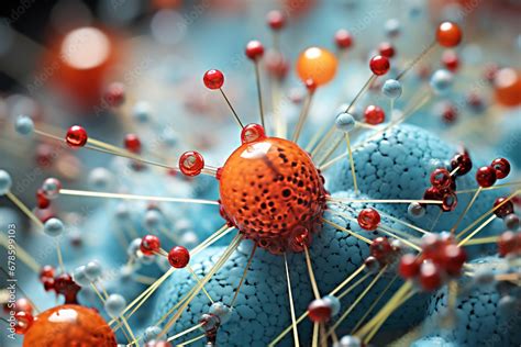 Electron microscopic structure of hydrogen atom Stock Illustration | Adobe Stock