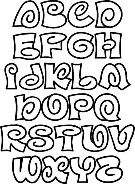 Bubble Letter Font - ClipArt Best