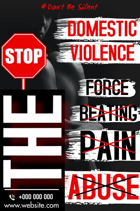 Stop Domestic Violence Poster