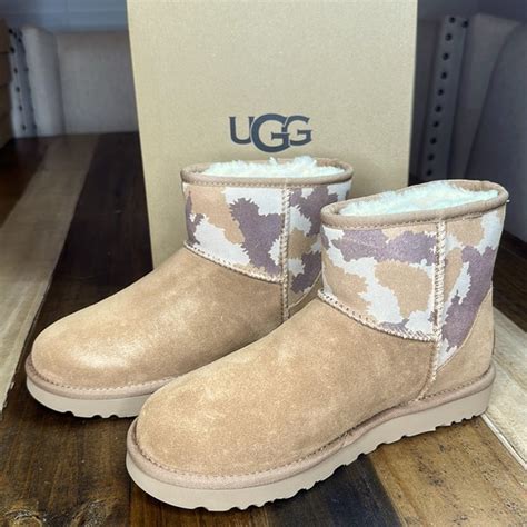 Ugg Shoes Ugg Classic Mini Jagged Camo Boots Poshmark