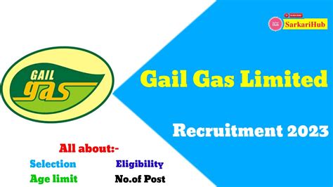 Gail Gas Limited Vacancy Gail Gas Limited Recruitment