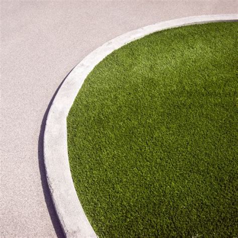 Artificial Grass Edging Composite Wood Metal Installation