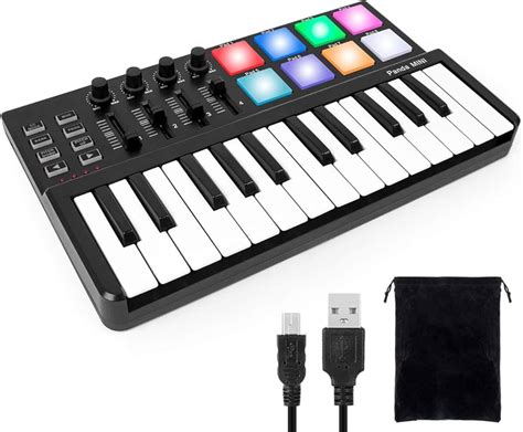 だいており Worlde 25 Key USB Portable Tuna Mini MIDI Keyboard MIDI