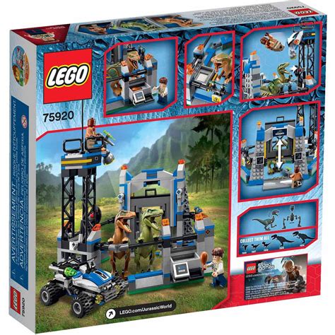 Lego Jurassic World Recinto De Raptores Gran Venta Off