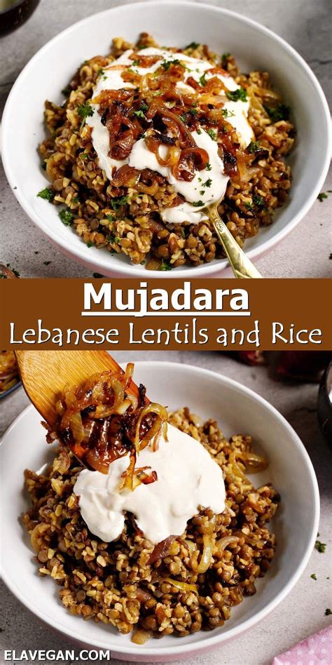 This Middle Eastern Mujadara Recipe Combines Lentils And Rice With