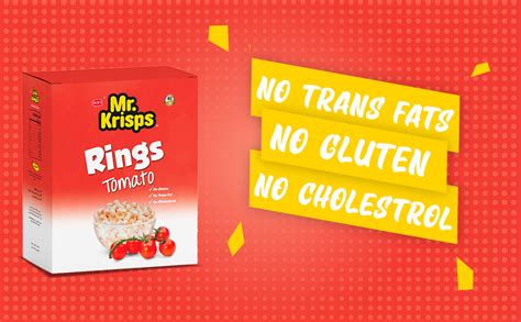 Mr Krisps Potato Rings Tomato Flavour 25 X 15 Gm Buy Online At Best