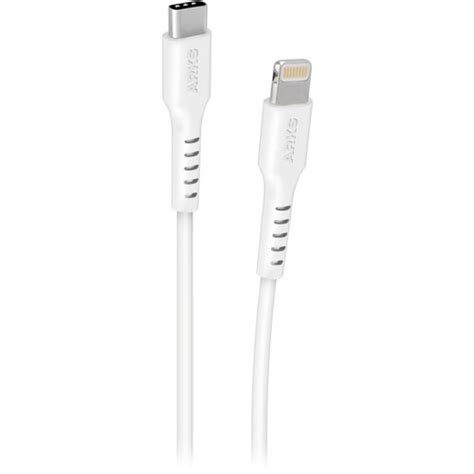 ARKS 1 m Biały Kabel USB C Lightning niskie ceny i opinie w Media