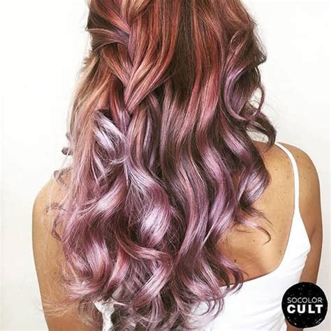 Mauve Hair Color Is The Vibrant Color Trend You Need To Try