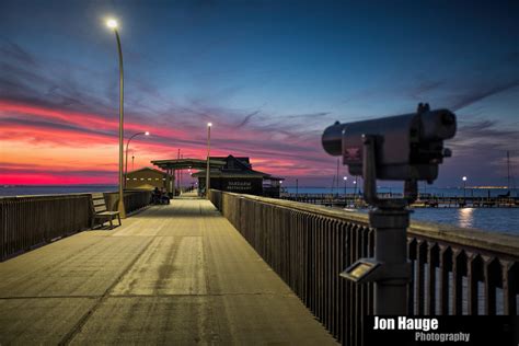 Jon Hauge Photographer | Fairhope Pier at Dusk