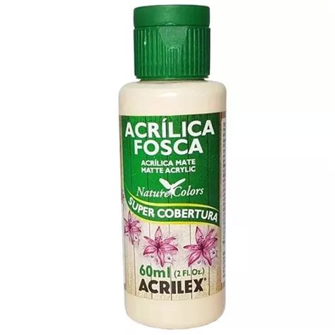 Tinta Acr Lica Amarelo Pele Fosca Acrilex Artesanato Ml Mercadolivre