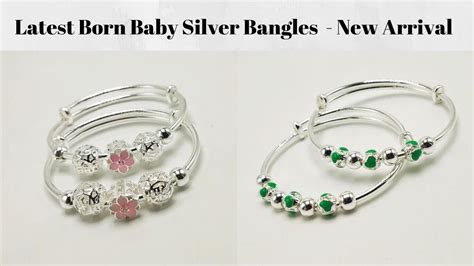 Latest Silver Baby Bangles New Baby Jewellery Designs Baby Jewelry