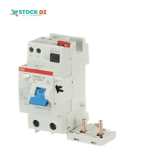 Bloc Diff Instantane 2P DDA202 63A 30mA AC