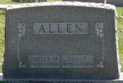 Shelly Morgan Allen 1889 1946 Mémorial Find a Grave