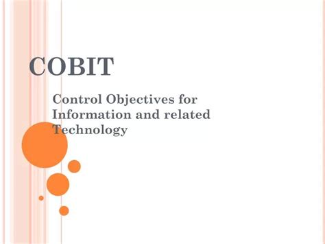 Ppt Cobit Powerpoint Presentation Free Download Id5181610