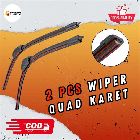 Jual Wiper Quad Karet 4 Lapis Karet Suzuki Carry Futura New Carry