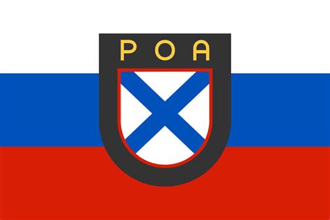 Modern Russian Liberation Army flag by Alexander517 on DeviantArt