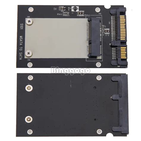 CARTE ADAPTATEUR MINI Pcie PCI E MSATA SSD Vers 2 5 Pouces SATA MSATA