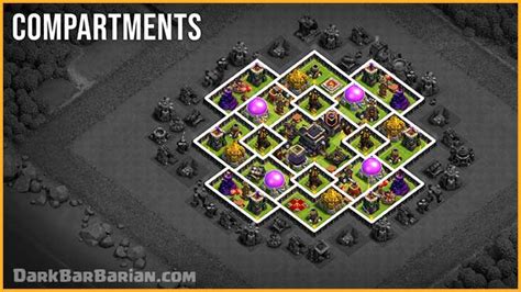 The Best Th9 Hybridtrophy Base 2024 Town Hall 9 Th9 Hybrid Base Design Clash Of Clans