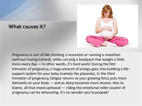 Fatigue During Pregnancy