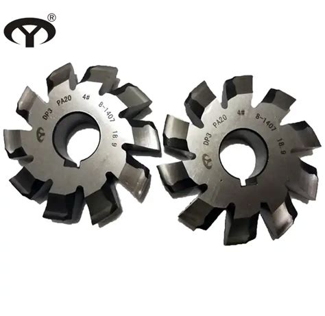 HSS M2 Metric Involute Module Gear Milling Cutter With PA20 Alibaba