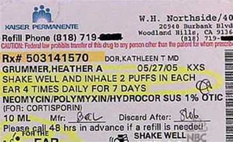 The 18 Funniest Prescription Labels Ever