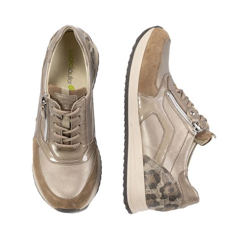 Waldl Ufer Beige H Vicky Sneaker Wijdte Hoogenbosch Schoenen