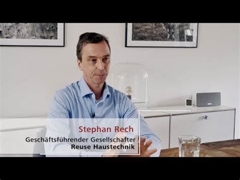 Kulturwandel bei Reuse Haustechnik Stephan Rech im Gespräch mit