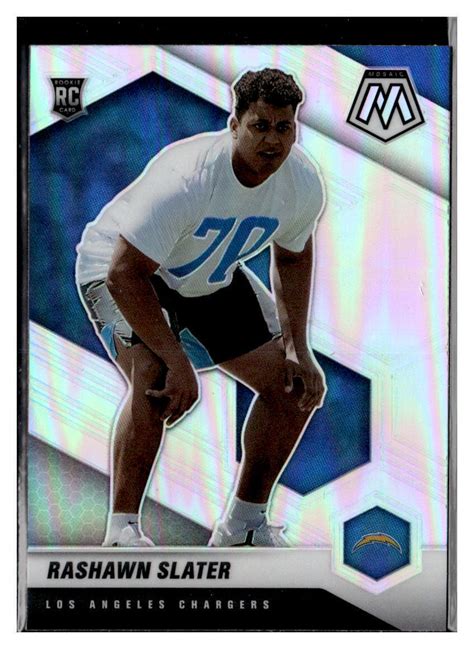 Panini Mosaic Rashawn Slater Silver Prizm Rc Chargers Ebay