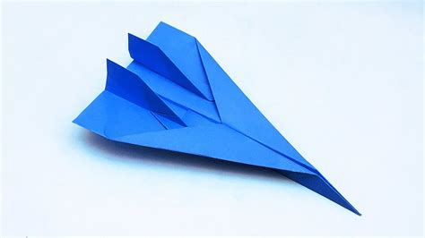 How To Make Paper Airplanes Fly Far Step By Step Airplane With Paper