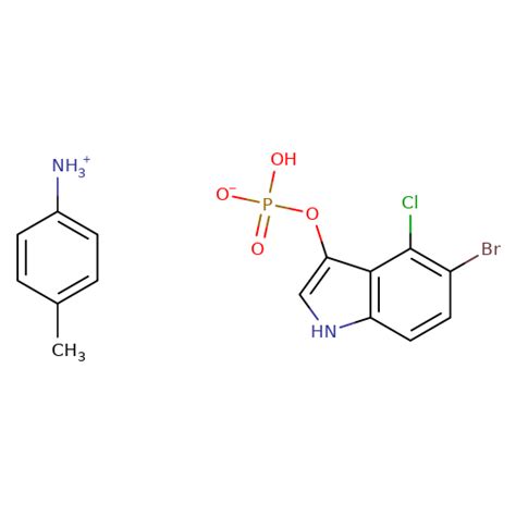 B 7500 6578 06 9 5 Bromo 4 Chloro 3 Indoxyl Phosphate P Toluidine