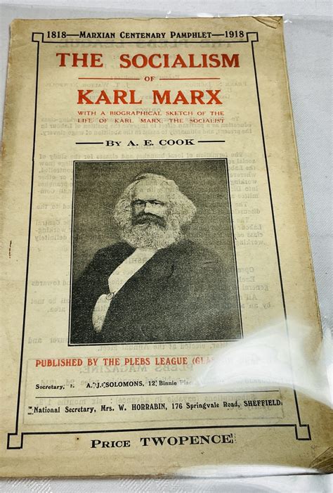 The Socialism of Karl Marx; with a Biographical Sketch of the Life of ...