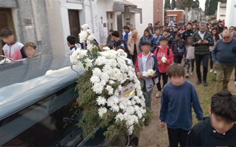 Despidieron Los Restos De Joaquín Sperani El Joven De 14 Años