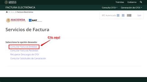 C Mo Consultar Tus Facturas Emitidas En El Sistema Del Sat