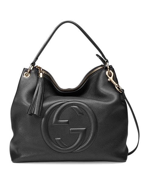 Gucci Black Soho Leather Shoulder Bag