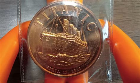 Micro Machines Rms Titanic Lot Copper Coin Replica And Special